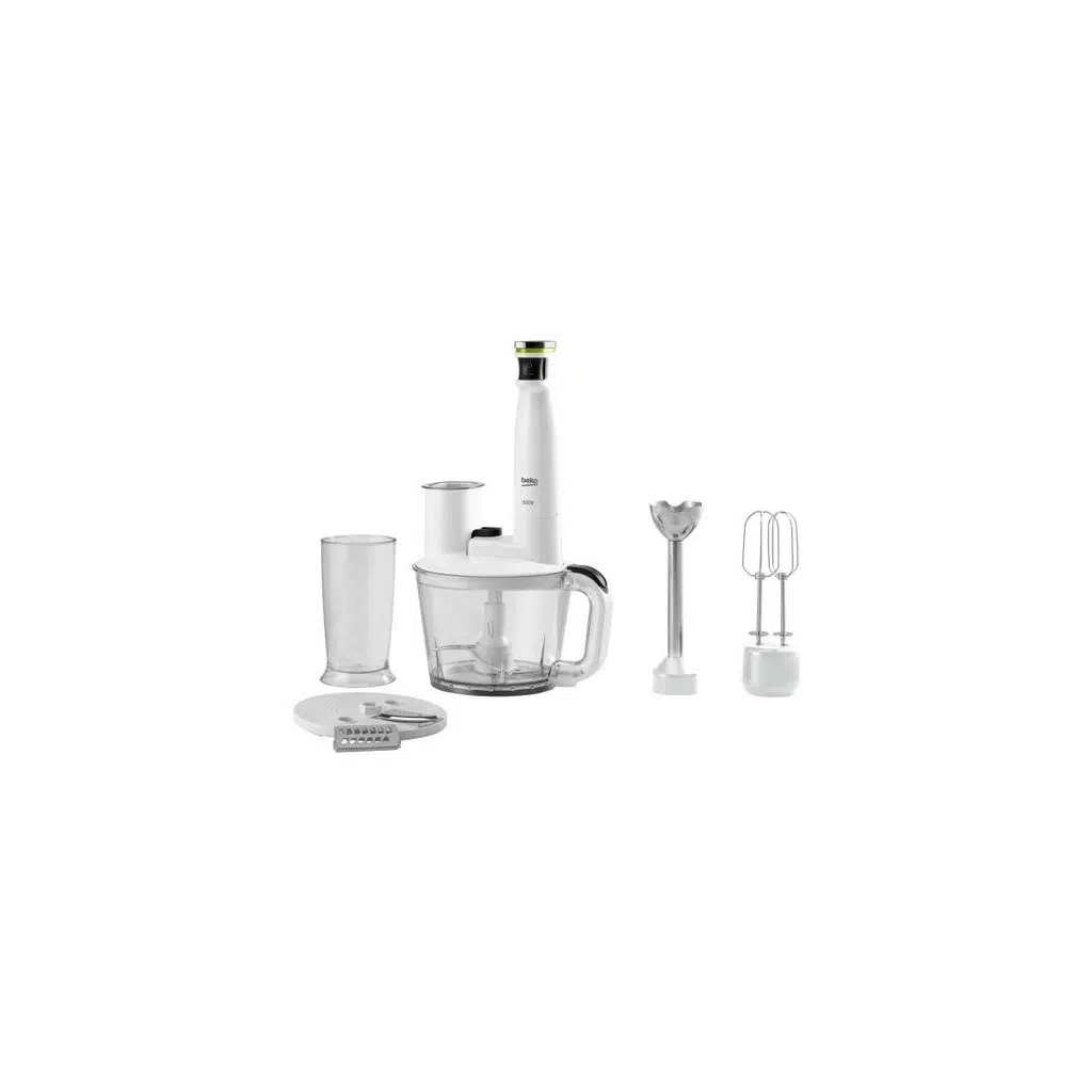 Beko RHB 5050 Floral 1500 W Mikser & Blender Seti Beyaz